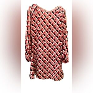 Traffic People Geoprint dress Anthropologie size medium